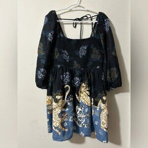 Anthropologie  Long‎ Sleeve Mini Dress